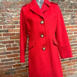 Michael Michael Kors Size 6 Red Coat